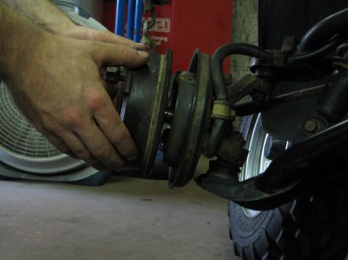 Installing the Hub Installing the Hub/Drum