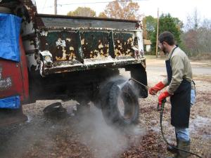 Cleaning Tires